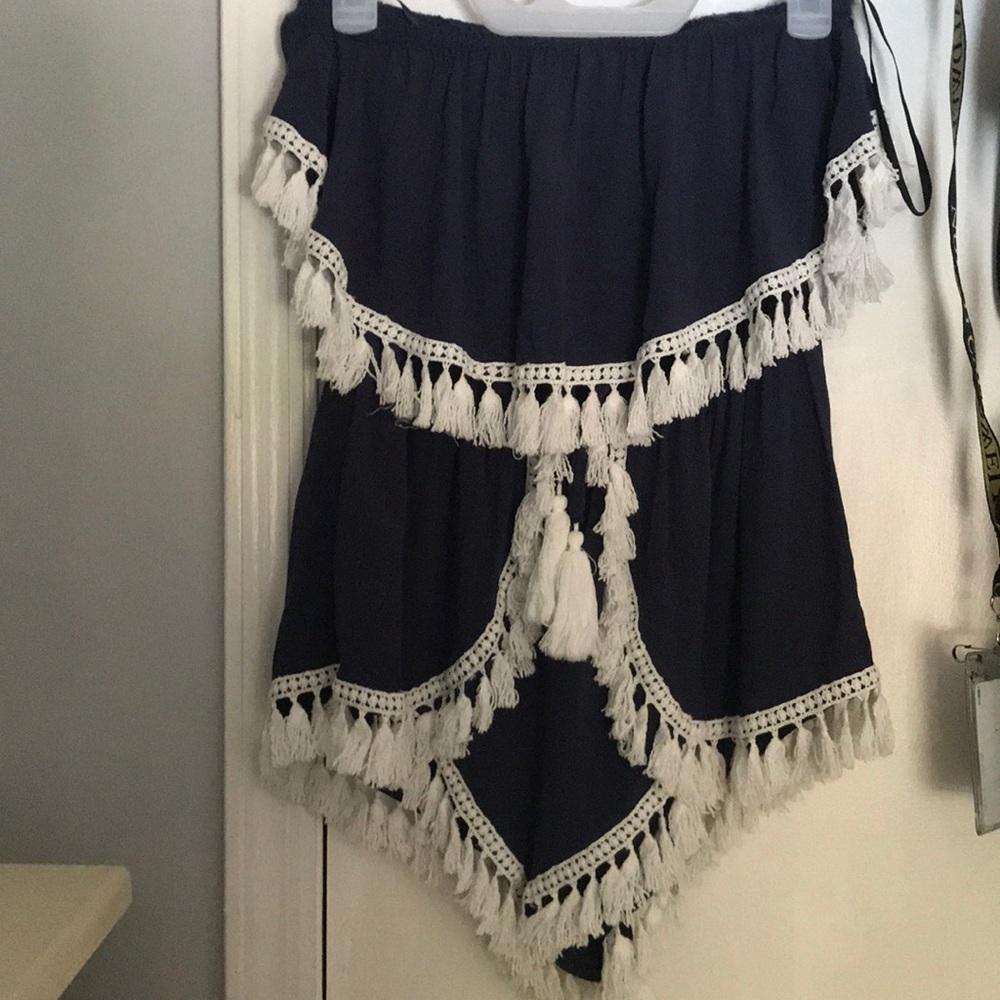 Fringed Romper